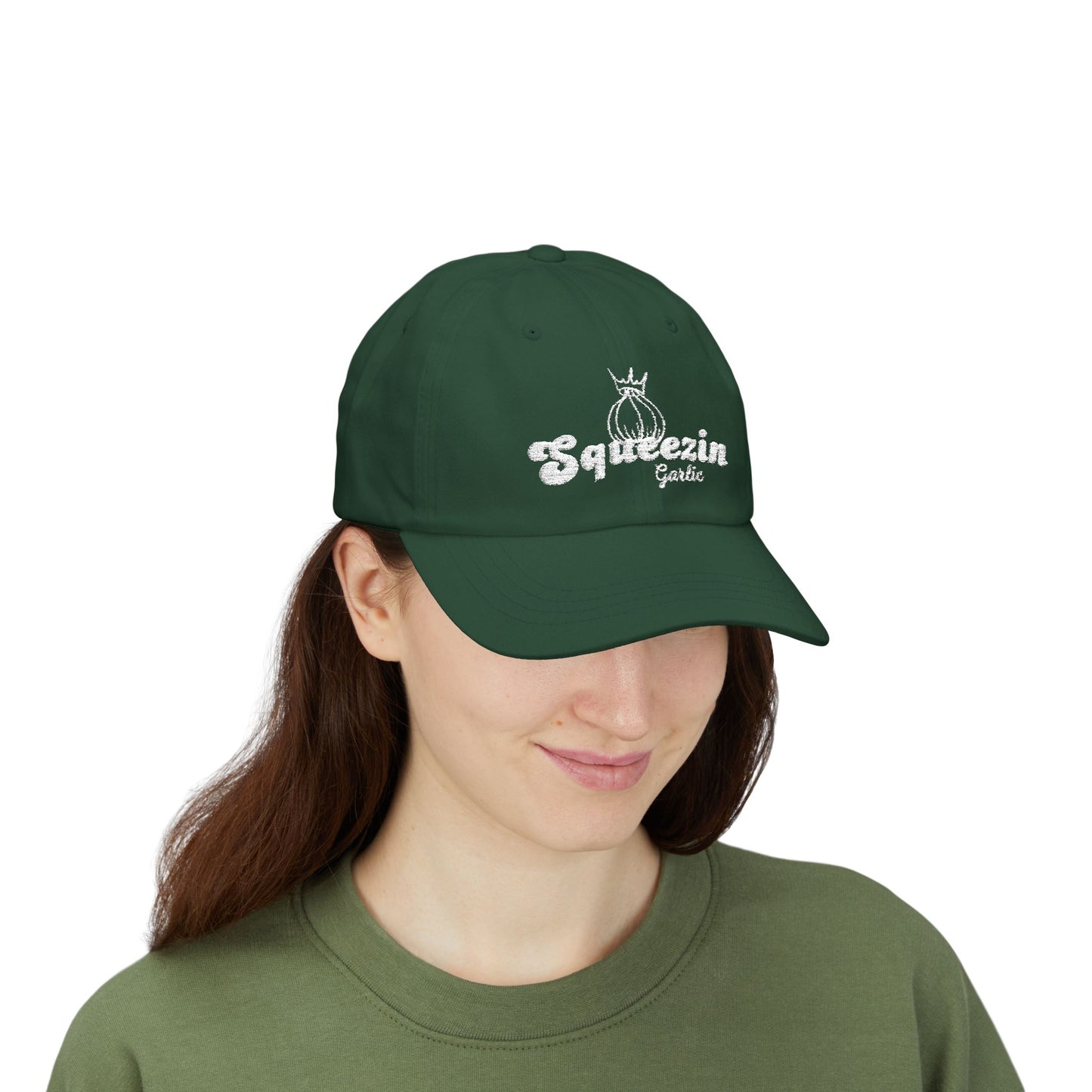 SqueezinGarlic Embroidered Hat