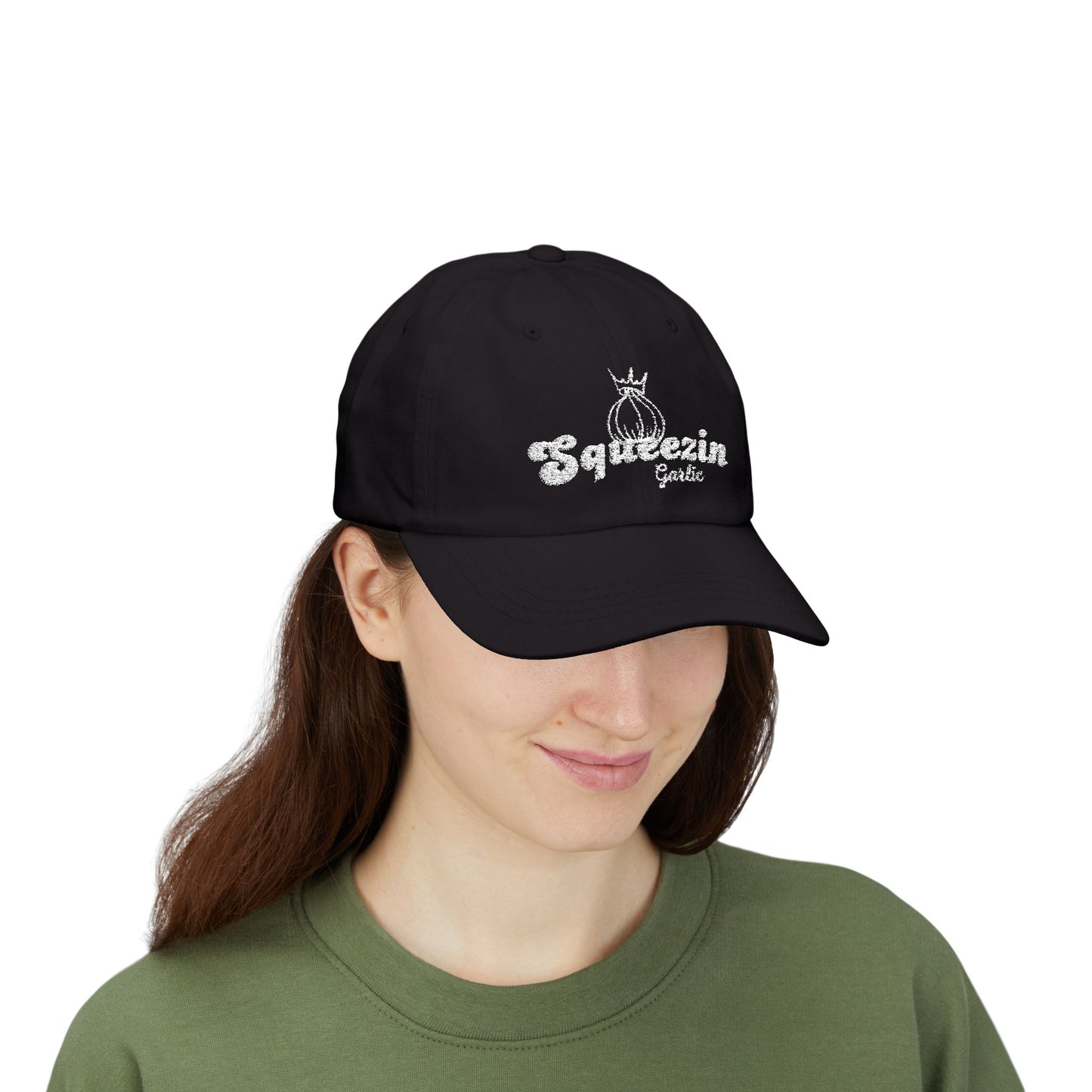 SqueezinGarlic Embroidered Hat