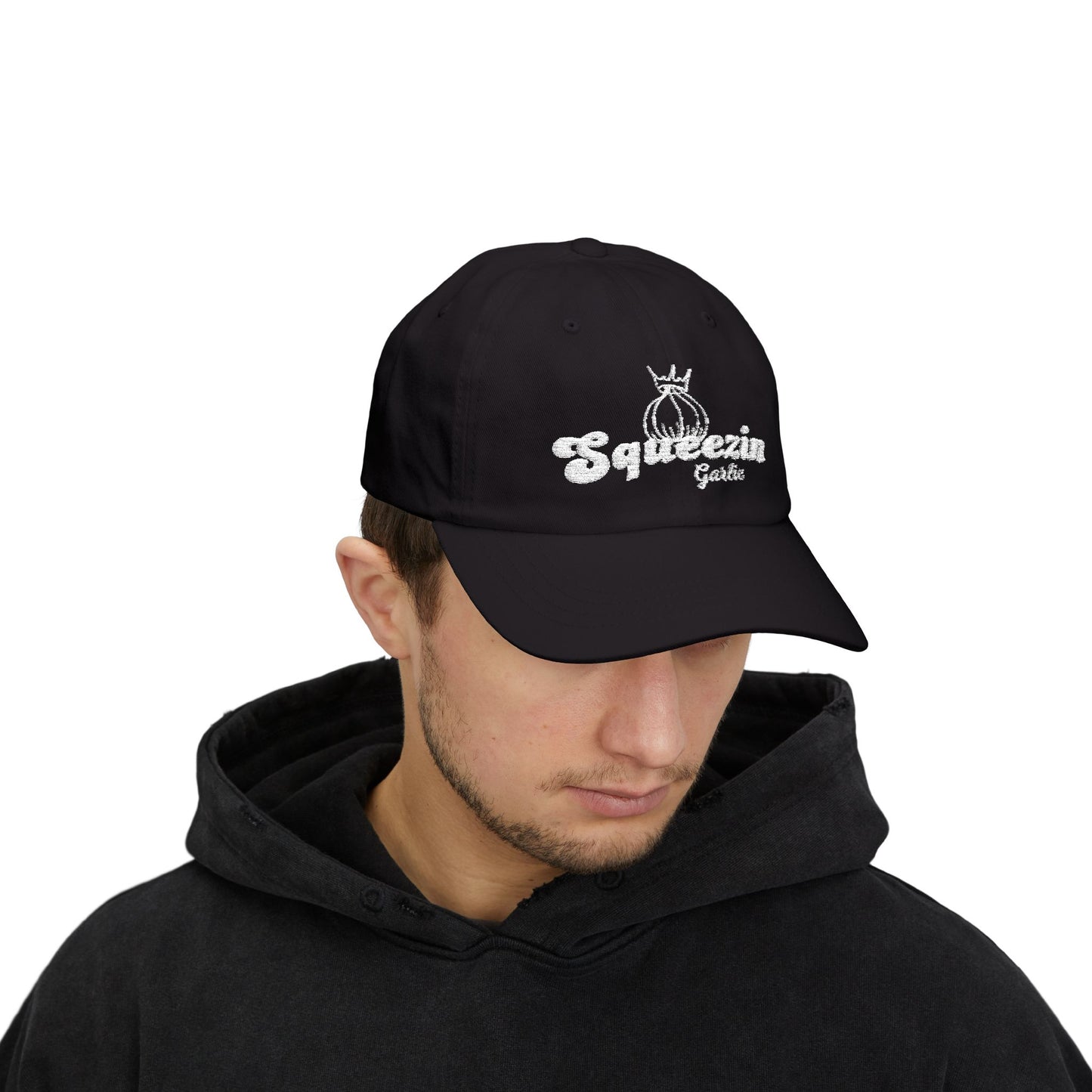 SqueezinGarlic Embroidered Hat