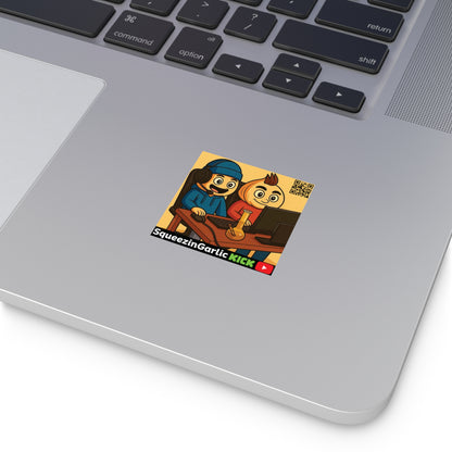 Vinyl Stickers - SqueezinGarlic Garlic Boys Sticker