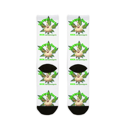 SqueezinGarlic Crew Socks