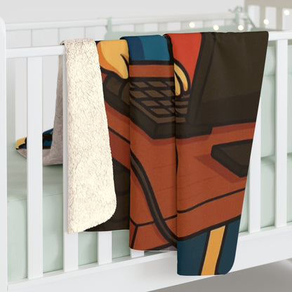 Garlic Boys Sherpa Blanket