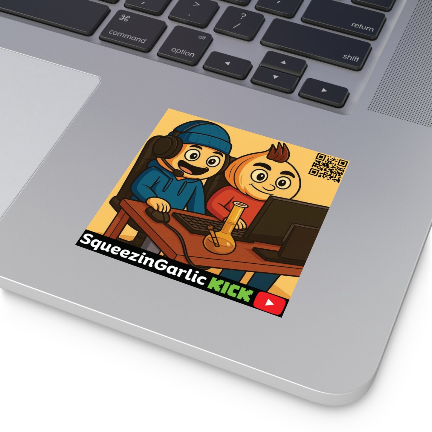 Vinyl Stickers - SqueezinGarlic Garlic Boys Sticker
